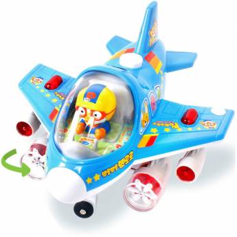 Pororo Push & Go Airplane/Korea TV animation/Car Toy Doll aircraft/Diecasting 